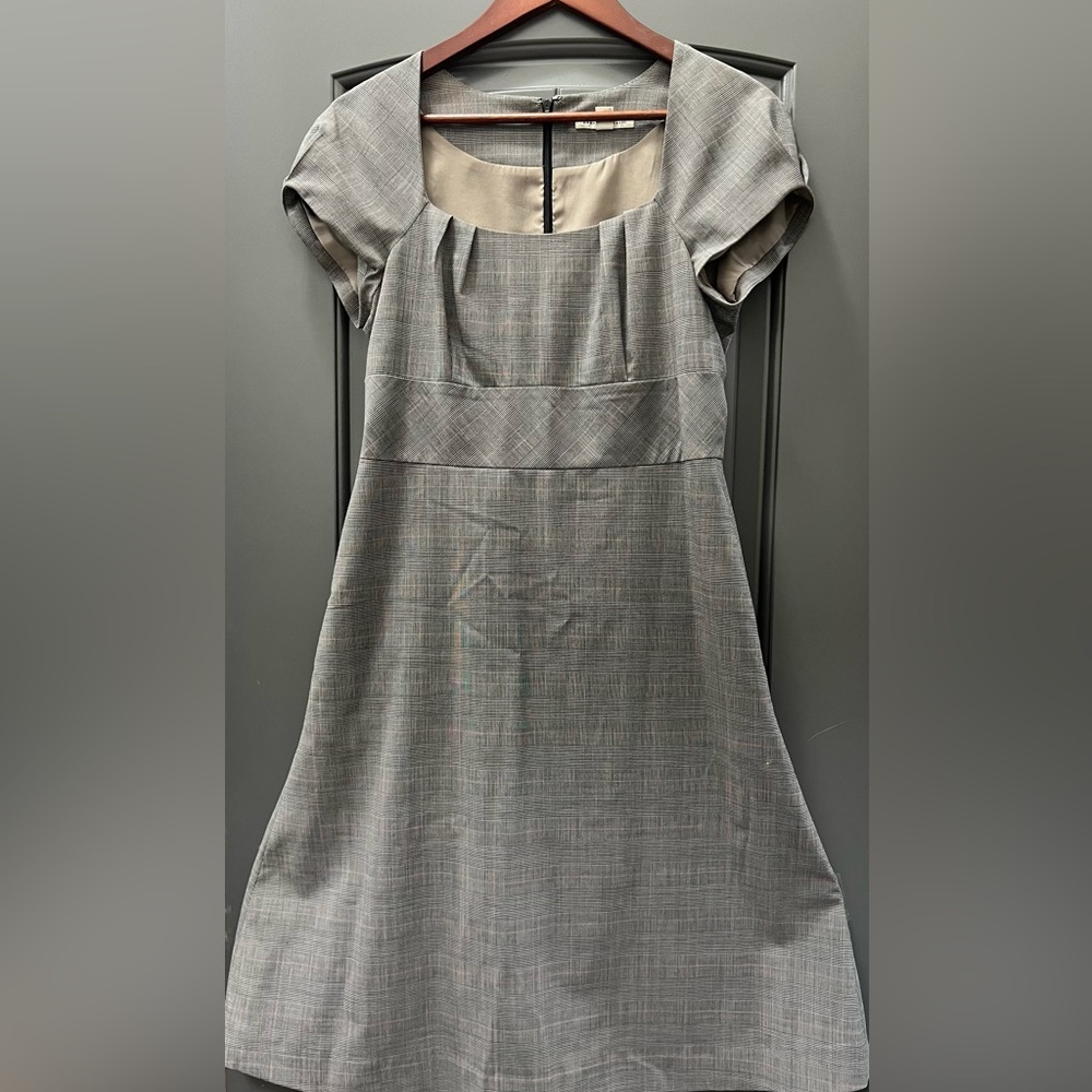 Banana republic, super cute plaid, A-line dress